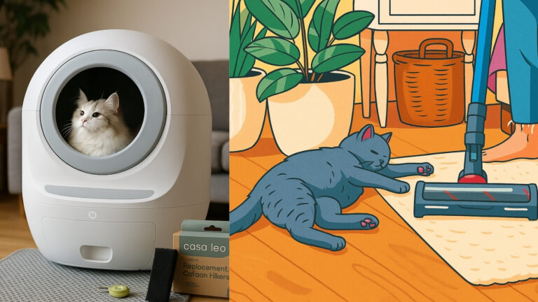 can you vacuum cat litter