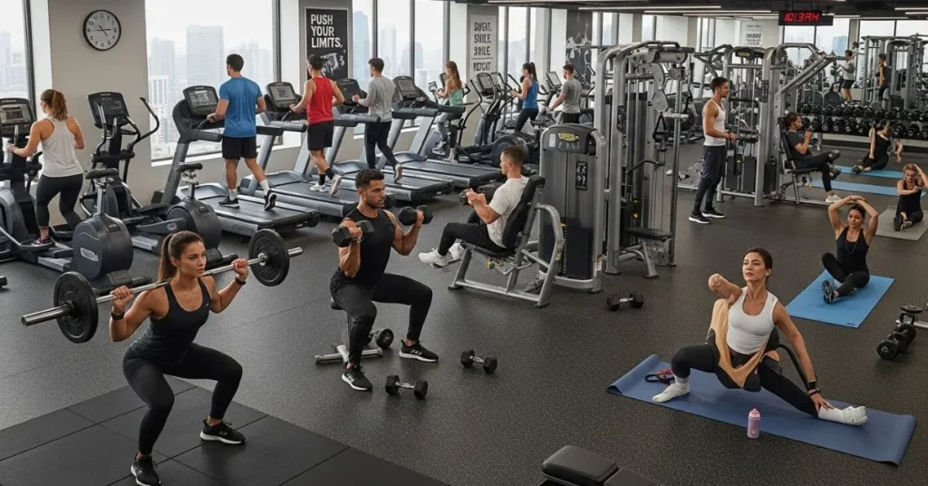 how long should you spend at the gym per day
