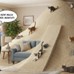 how much cat litter per month