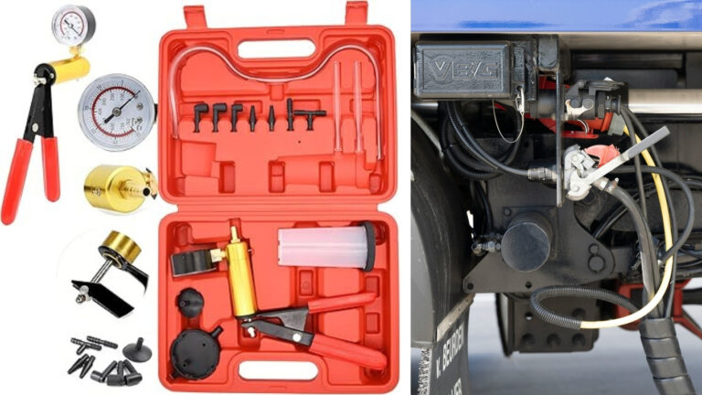 how to bleed brakes with a vacuum pump