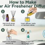 how to make car air freshener diffuser