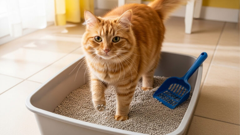 how to use non clumping cat litter