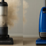 why is my vacuum spitting stuff back out