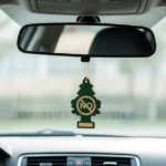 are you allowed to hang air freshener in car