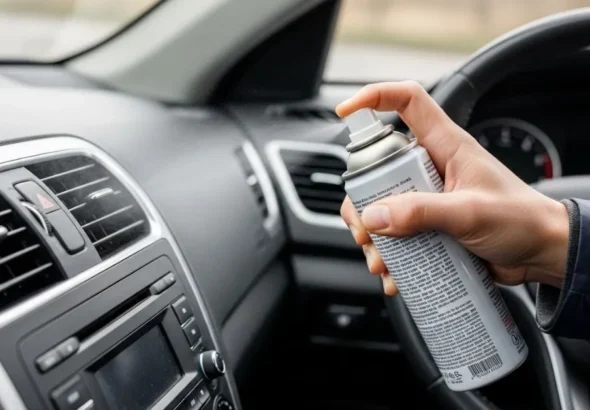 can i spray air freshener in my car vents