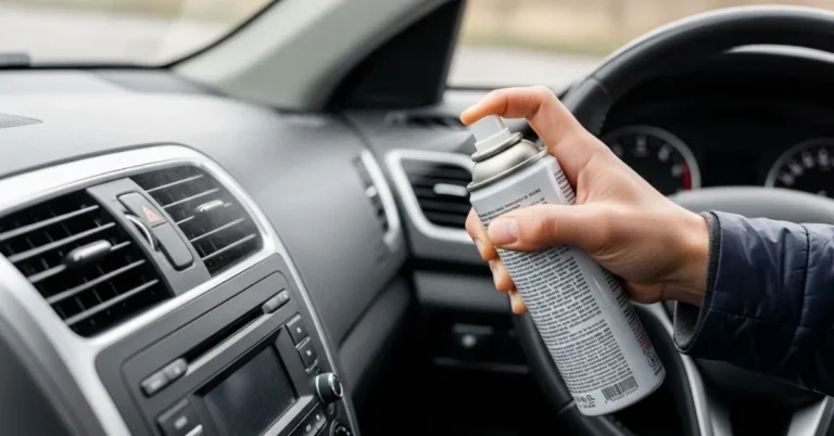 can i spray air freshener in my car vents