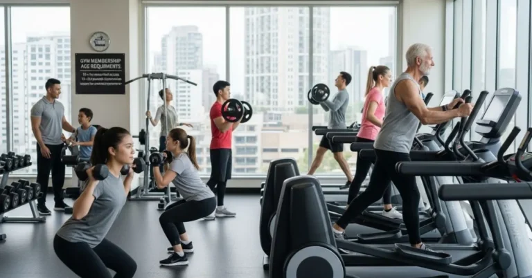 what age can you be to go to the gym
