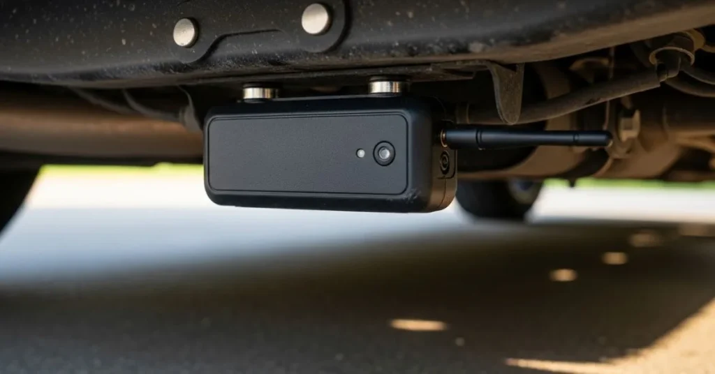 what does a gps tracker look like on your car